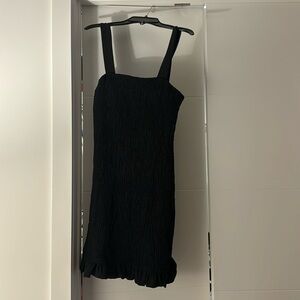 Black mini dress!
